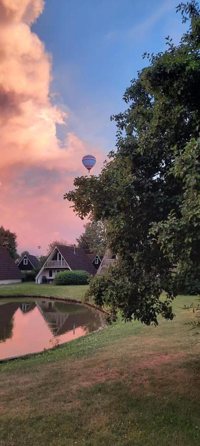 Vijverzicht 218 Met Whirlpool Gramsbergen Bagian luar foto